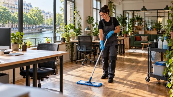Top choix de solutions écologiques pour nettoyer vos bureaux