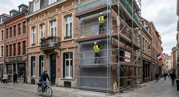 Top idées de ravalement façade à Lille : isolation et style